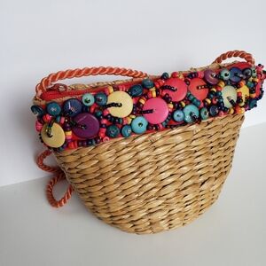 Fuji straw bag
